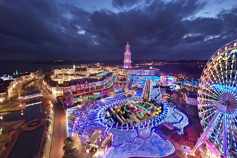 Huis Ten Bosch ở tỉnh Nagasashi